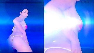 Petite small tit babe with perfect pussy masturbates