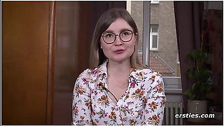 Blonde College Student 18+ Sensual Masturbation Session - Tiny Emily