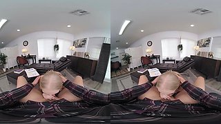 Threesome: Your Student and Your Wife - RealJamVR