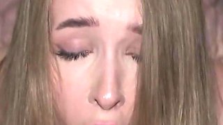 Petite Teen Gets Destroyed on Her First Date - Nata Gold