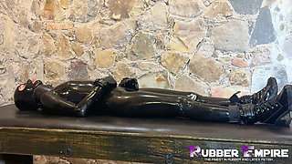 She Gets Tied up, Brought to Orgasm, and Fucked in the Mouth!