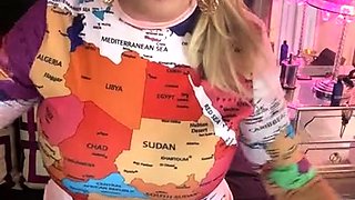 Beautiful Sonya having a horny solo toy masturbation