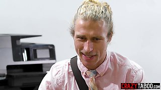 Wet librarian fucks big knob principal