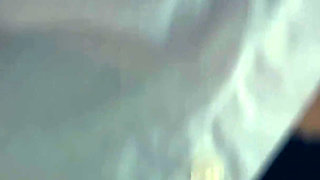 Fishnet, Leather Lingerie and Heels Tease: Bound Fan Explodes on Her Stomach