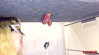 Mistress Tied Weights to the Balls of Her Easycbtgirl
