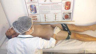 Nurse Has Her First Patient with an Erect Penis!