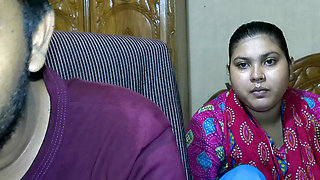 Newly marriage couple Wife husband friend Indian village