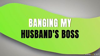 Banging My Husband's Boss With Bridgette B, Bill Bailey - Brazzers