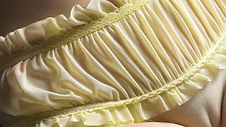 Camel Toe Pussy Tease In Vintage Panties