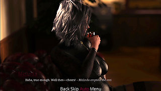 With Eyes Closed by Ker- Busty hot milf fucked her friend.