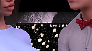 Tittyfucking in the Hot Tub - Sexbot Bailey Route #2 - Animated Sex Game