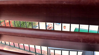 Blonde Poolside Double Penetration Ecstasy