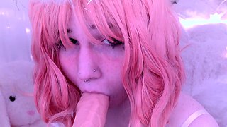 Hot amateur college teens use toys