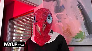 Taboo Thanksgiving Orgy: Della Cate Gets Gangbanged by Family in Perverted Ritual