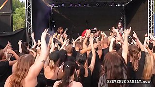 Public Sex During Concert In 4k