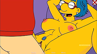 Luann the Milf gets some good dick on her couch (Lustfield Gameplay)