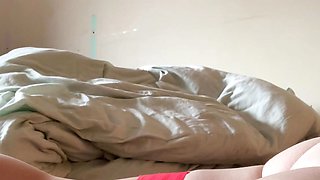 second angle from the first video of my masturbation filming myself while enjoying thinking about being seen