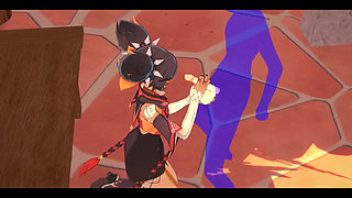 Genshin Impact Hentai - Xinyan Hardsex - Japanese Asian Manga Anime Film Game Porn