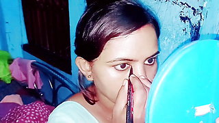 Slim sexy Bhabhi fucked hard by her devar in the bathroom