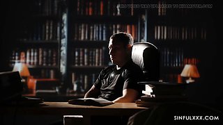 What\u2019s the next Lesson, Professor? Kitana Lure Blindfolds Brad Knight for SinfulXXX