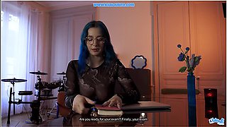 This Toy Will Make Your Boss Cum Like A Daemon - Pov Role Play By A Hairy Frenchwoman