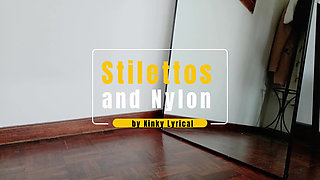 Which Heels Look Best? Black Nylon