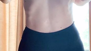 Teen Cute Italian Brunette Solo At