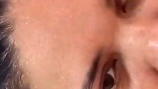 Beautiful Girlfriend Sucking Deep Throat