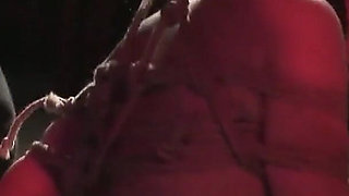 Suspended MILF in Erotic Bondage: Intense BDSM Suspension and Thrill