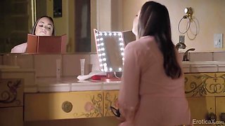 Husband Soothes Busty Babe Wife Nerves