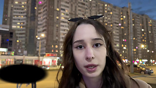 Seduced a Beauty on the Street and Fucked Her at Home