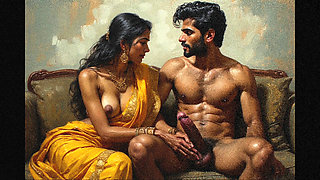 Indian gangbang wife gangbang by her husband and his friends