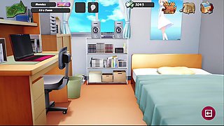 Max's Life Cap 25 - Massage to Naked Girl on the Beach and Girl Masturbating