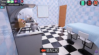 Stepsister's Big Titty Friend Giving Me a massage - 3D Hentai Animated Porn - Milfy City