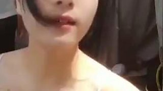 Blowjob in public