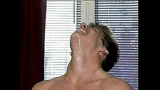 Wild blonde MILF sucks and takes a huge hard cock