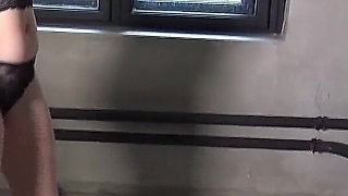 Super Sexy Blonde Loves Pissing on Her Servant