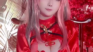 Hoshilily's Cosplay Magic in a Sensual Lingerie Reveal