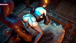 Cao Ying the Booty Queen of Animation - 3D Animation