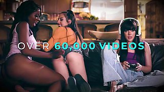 ALL GIRL MASSAGE - Sexy Masseuse India Summer, Gives The Best Pussy Massage EVER To Kiarra Kai!