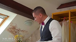Momxxx posh redhead Sophia Locke predominates butler romantic hardcore porn with Big Tits Big Ass cougar