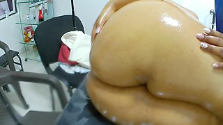 Secret Pleasure Cheating Wife on the Massage Table