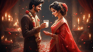 Intimate Love of a Desi Indian Couple - Indian Girl's Sensual Journey Told in Hindi Audio Story with Hindi Audio