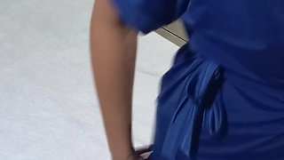 Exam Causes Patient to Writhe and Orgasm in the Gynecologist's Office.