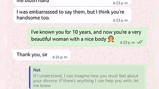 Hot Chat with My Stepdaughter's Best Friend