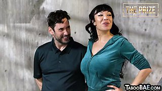 Busty babes pussypounded in group sex