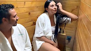 My Neighbor Gives Me a Nice Fuck in the Turkish Bath, I Do It to Get Rid of My Cheating Husband