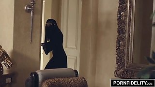 PORNFIDELITY - Nadia Ali Rough Muslim Punishment Sex