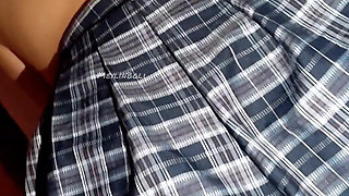 Schoolgirl Full Video Runs Out of School with Her Best Friend and They Make Love