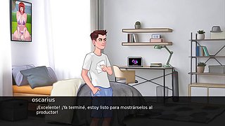 MY STEPMOM JERKS ME OFF UNTIL I GET THE CUMSHOT LEGACY PART 7